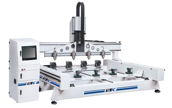 4 Axis CNC Router (with Rotary Axis), SK-EPG Series (EPG2012/EPG3012 optional)